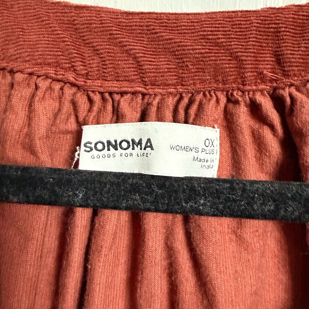 Sonoma Terracotta Long Sleeve Dress - Picture 3 of 3